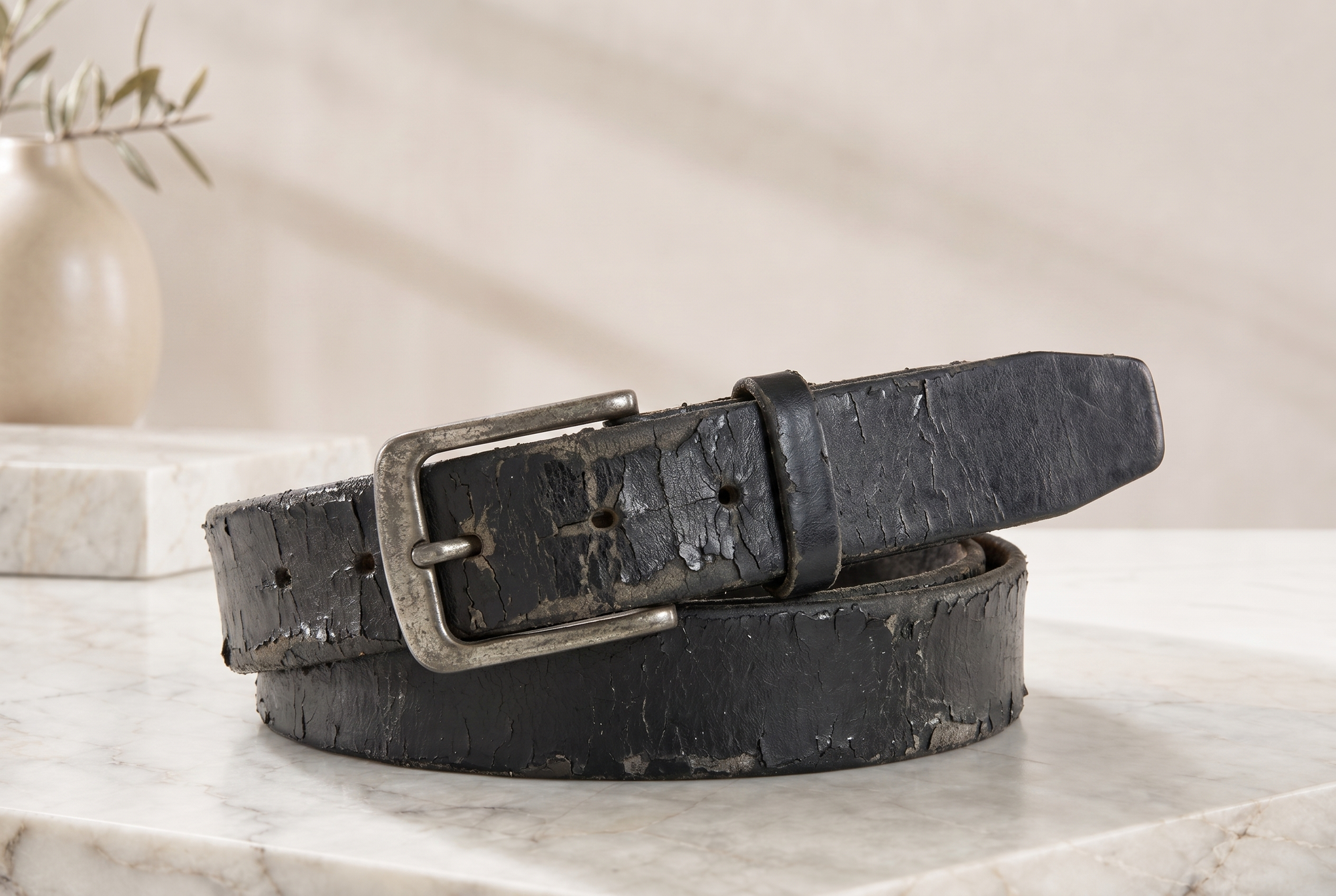 genuine-leather-crocodile-pattern-belt before (moko PS before/after same-scene need to solution)