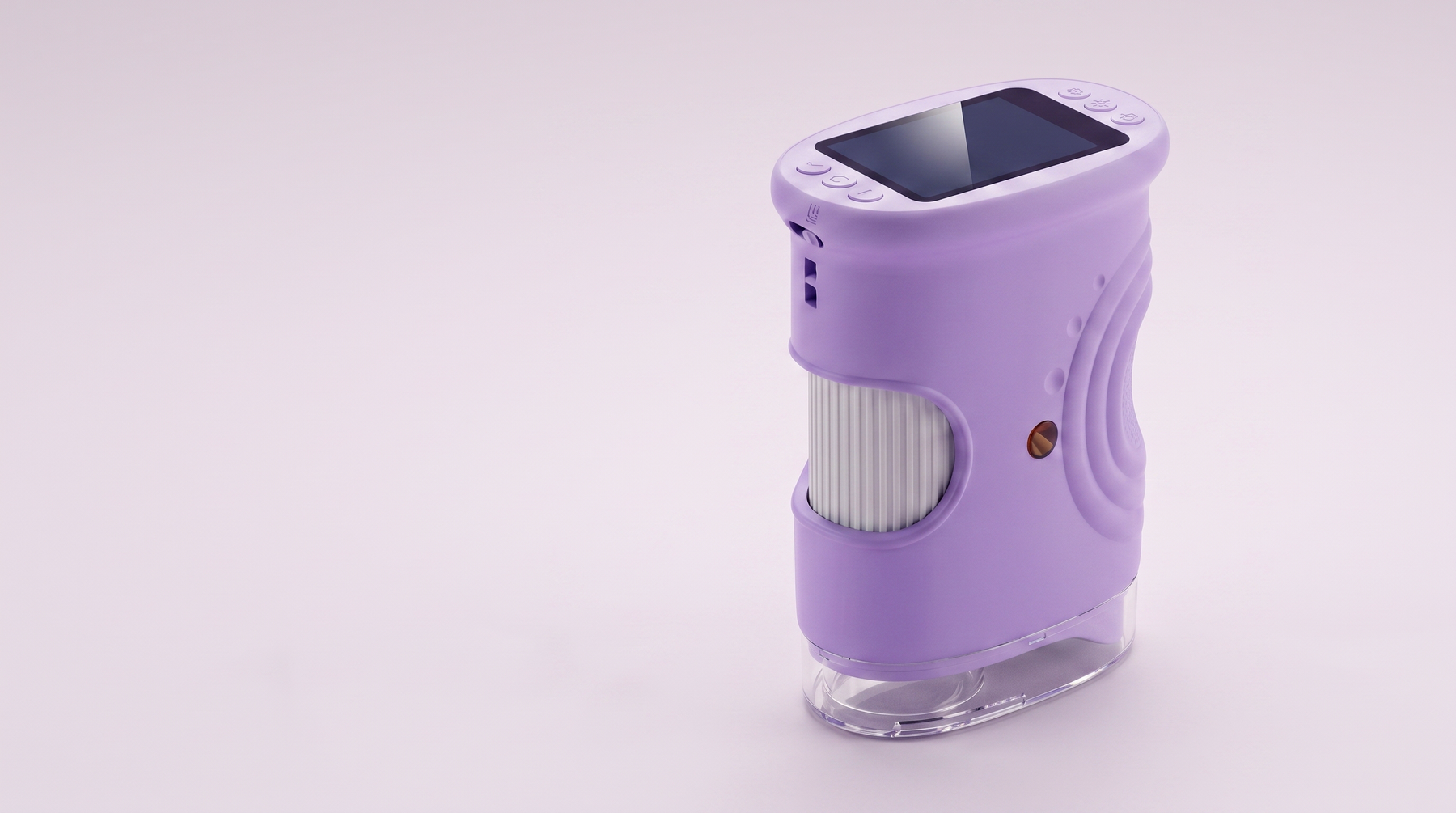 Introducing Handheld digital microscope for kids, up to 1000x on a 2 inch screen: