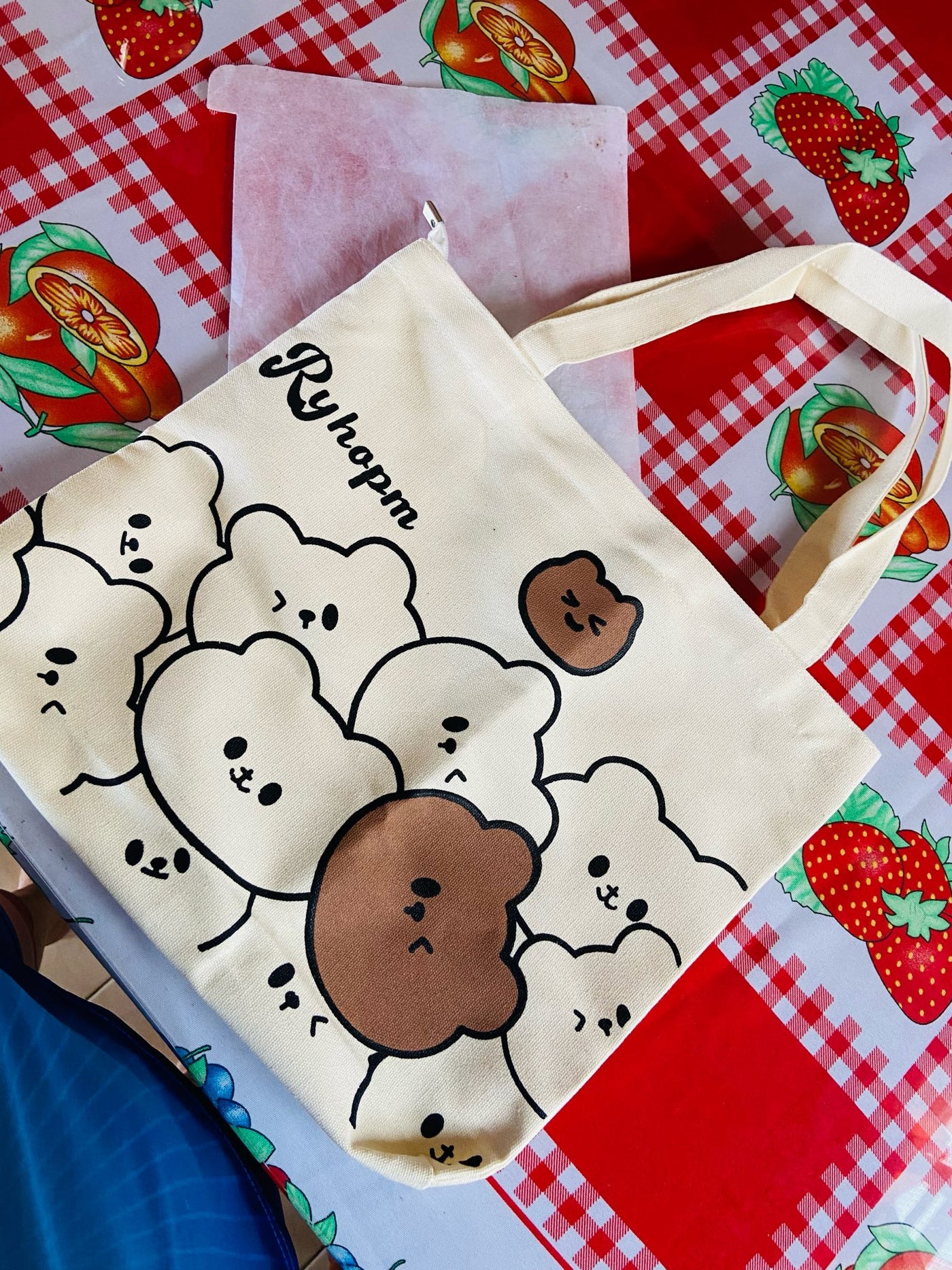 cartoon-bear-canvas-tote customer review photo 15