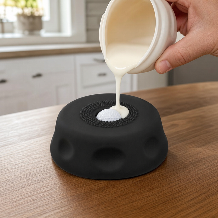 Pour in a liquid treat