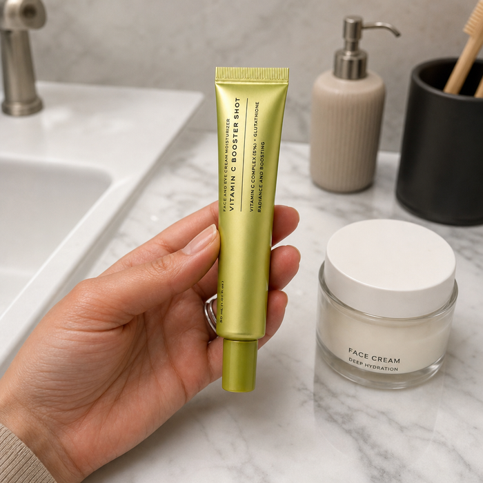 Follow with moisturizer, SPF