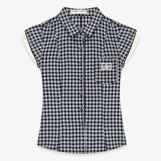 Retro Plaid Cotton Shirt