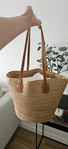raffia-handwoven-tote-bag customer review photo 34