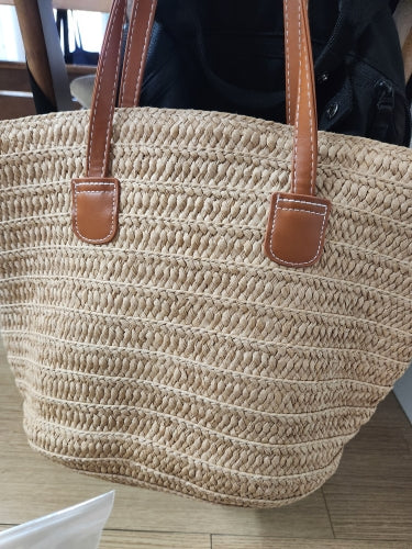 raffia-handwoven-tote-bag customer review photo 31