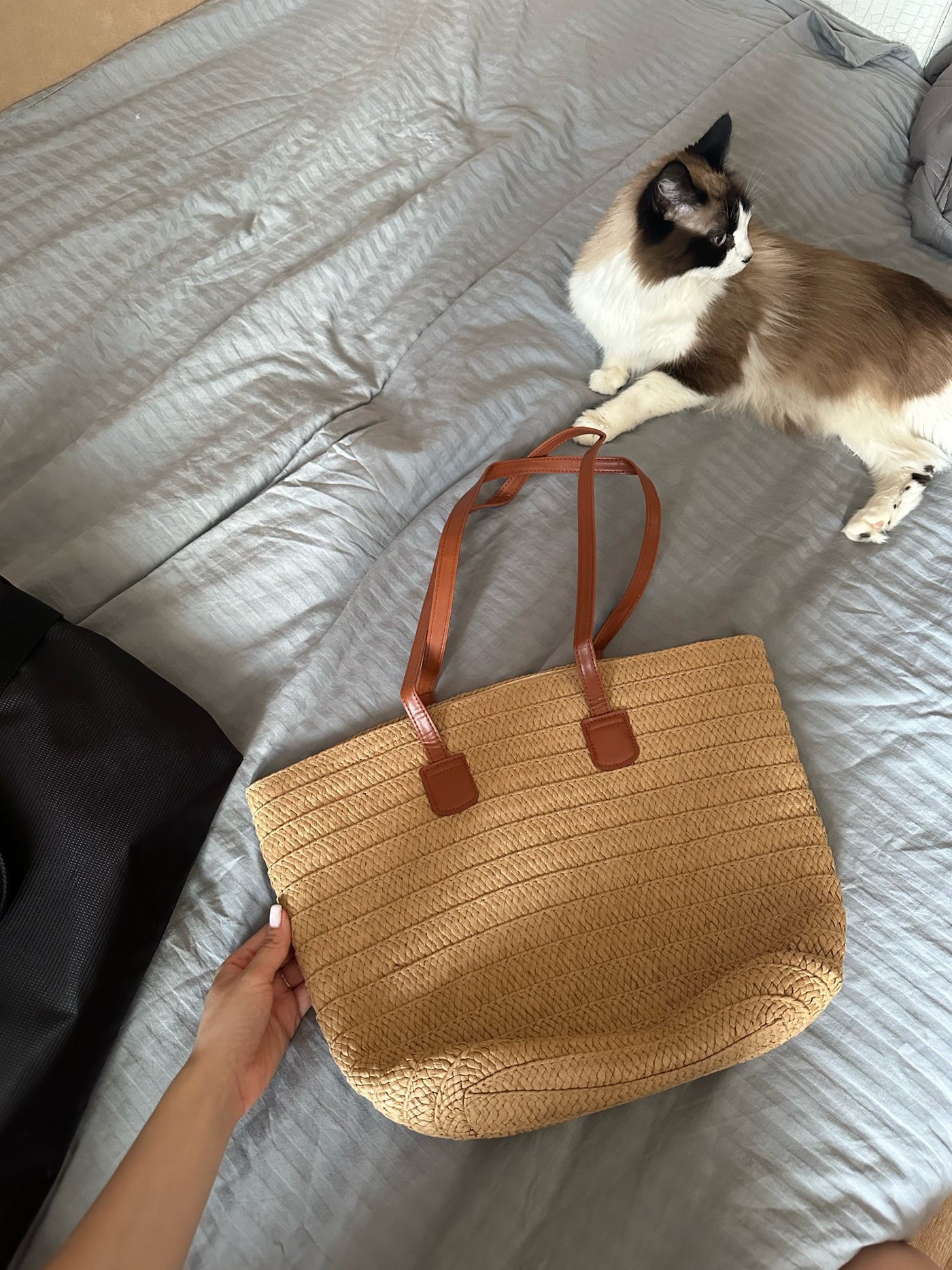 raffia-handwoven-tote-bag customer review photo 30