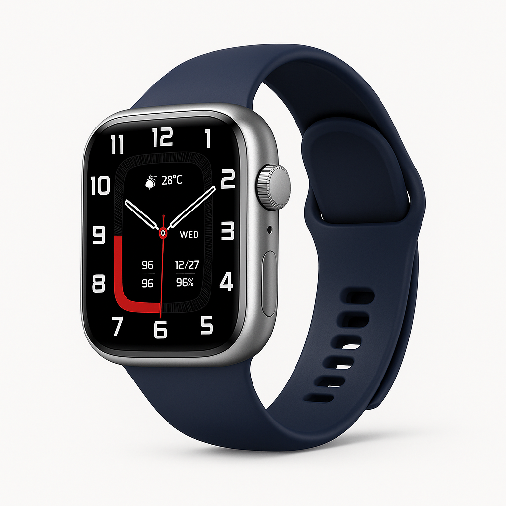 Side button detail on the smart watch case