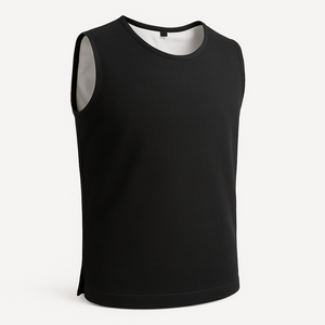 Front view of slim contoured protective vest panels