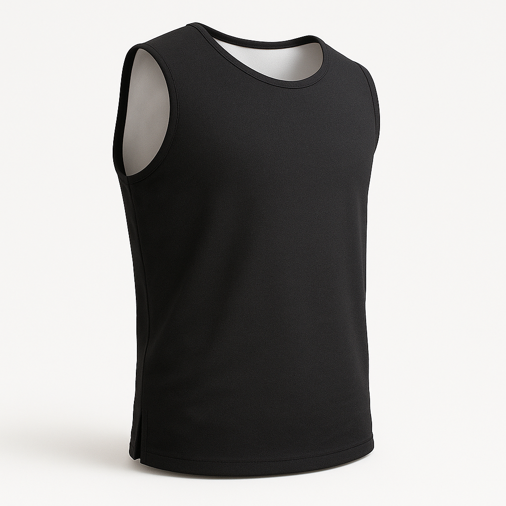 Inner mesh lining channels heat away from torso