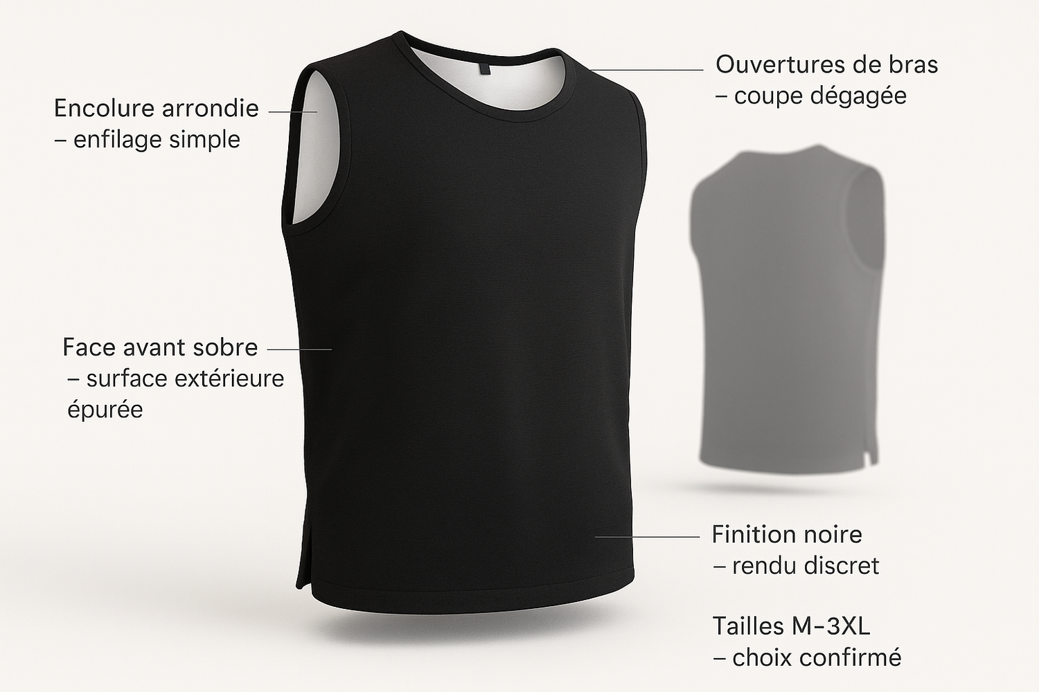 soft protective anti stab vest for practical everyday use simple styling and daily convenience 6