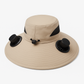 Solar Usb Fan Hat with Dual | detail close up