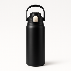 Stainless Steel Thermos Cup Straw