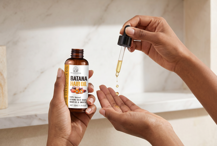 Dispense a few drops