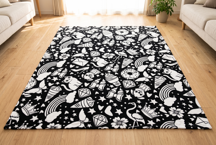 Unroll it on the floor