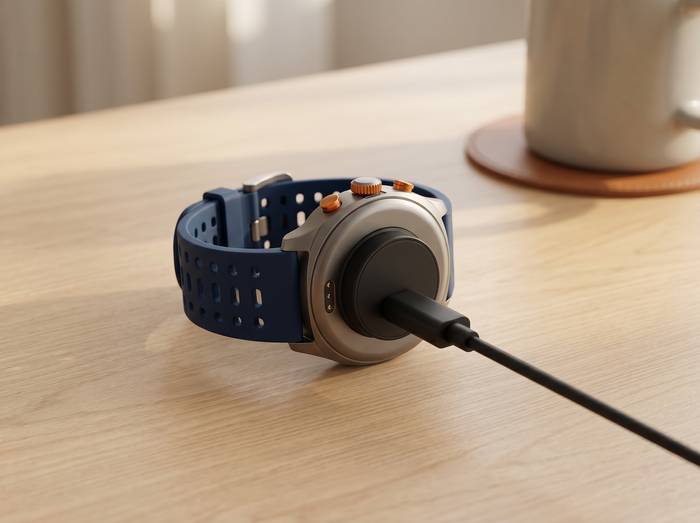 Charge it over USB