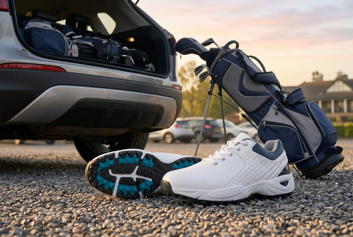 Lace up at the car
