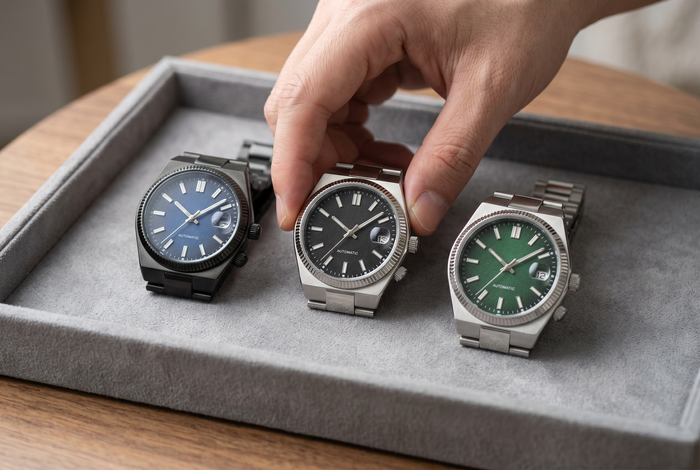 Pick the finish