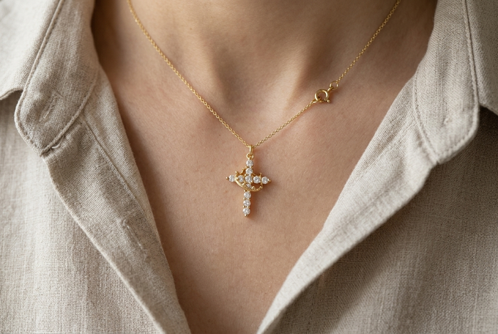 Clasp it on in the morning