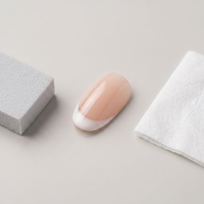 Prep a clean dry nail