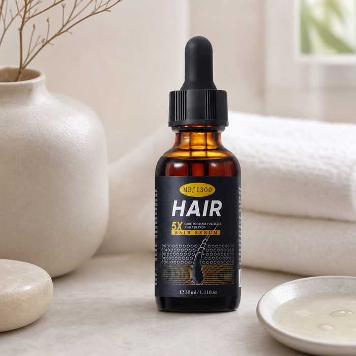 Run a few drops along the scalp
