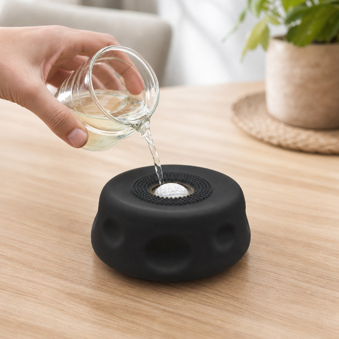 Pour in a liquid treat