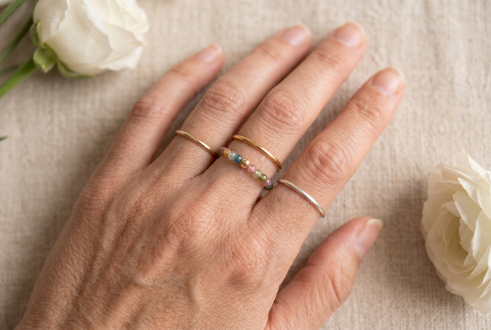 Wear it alone or stack it