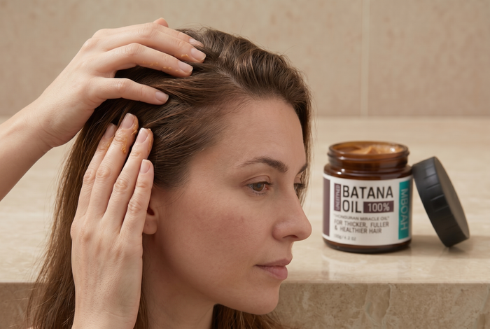Massage scalp and lengths