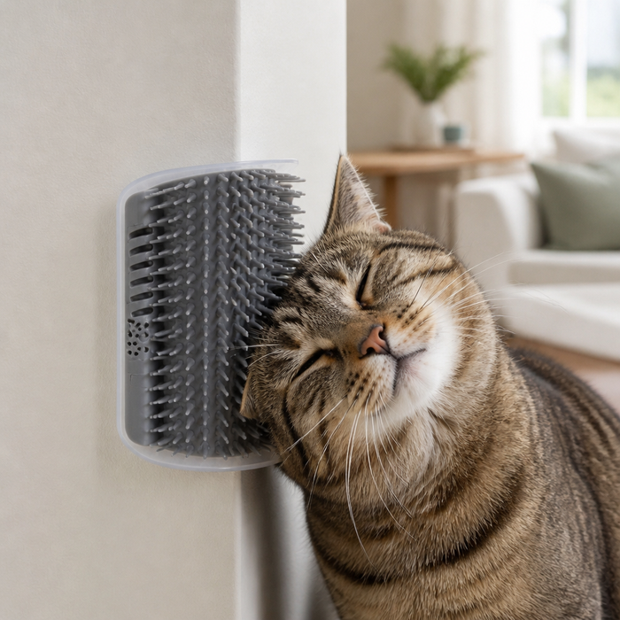 Let your cat rub against it
