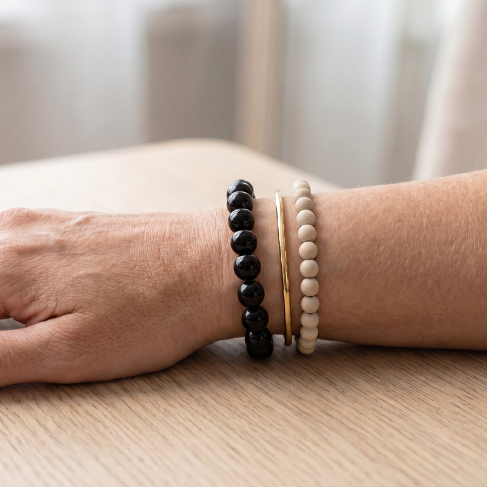 Wear it alone or stack it