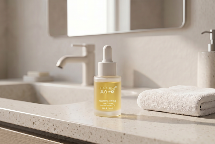 Let the essence oil absorb
