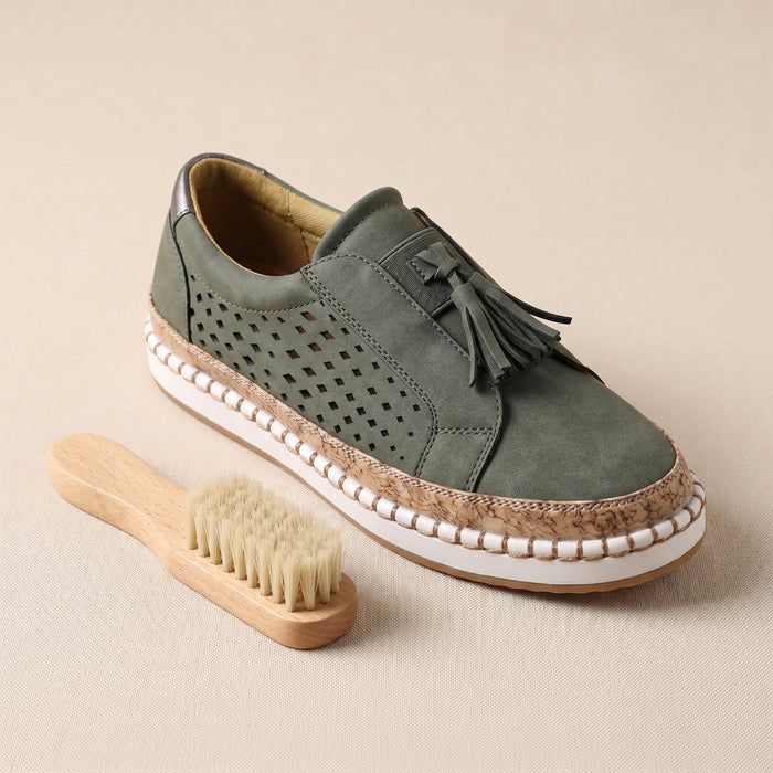 Brush the upper fresh