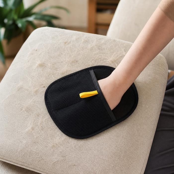 Clear your sofa and clothes too