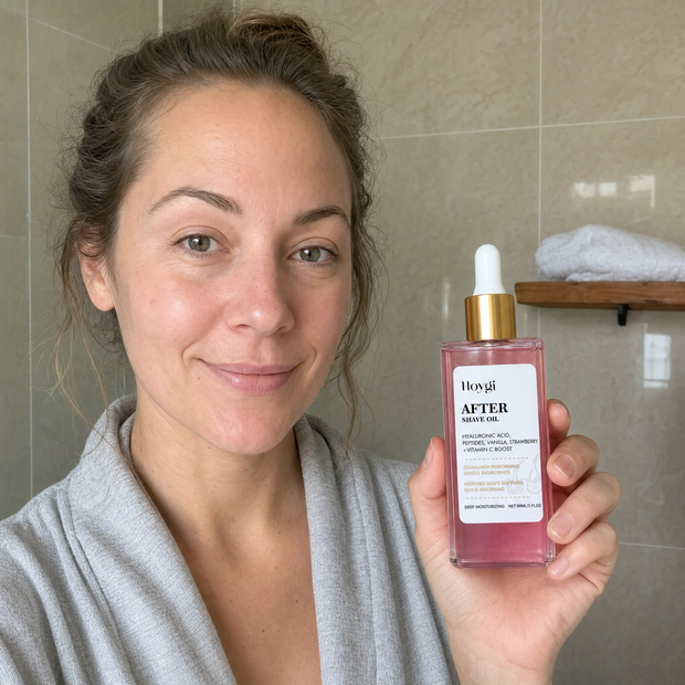 strawberry after shave oil customer review photo 2