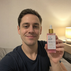 strawberry after shave oil customer review photo 4