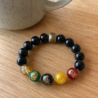 five-way-god-of-wealth-obsidian-bracelet customer review photo 1