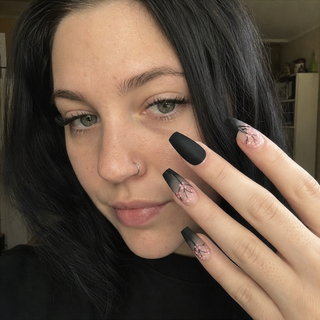 ombre-floral-nail-stickers-beauty customer review photo 1