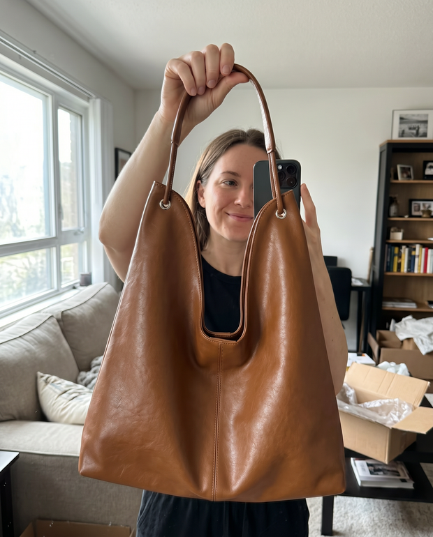 leather-tote-bag customer review photo 1