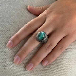cat-s-eye-stone-ring-jewelry-accessories customer review photo 2