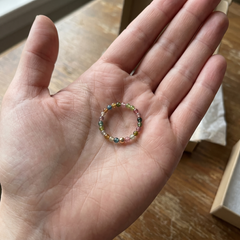 adjustable-rainbow-tourmaline-elastic-ring customer review photo 2