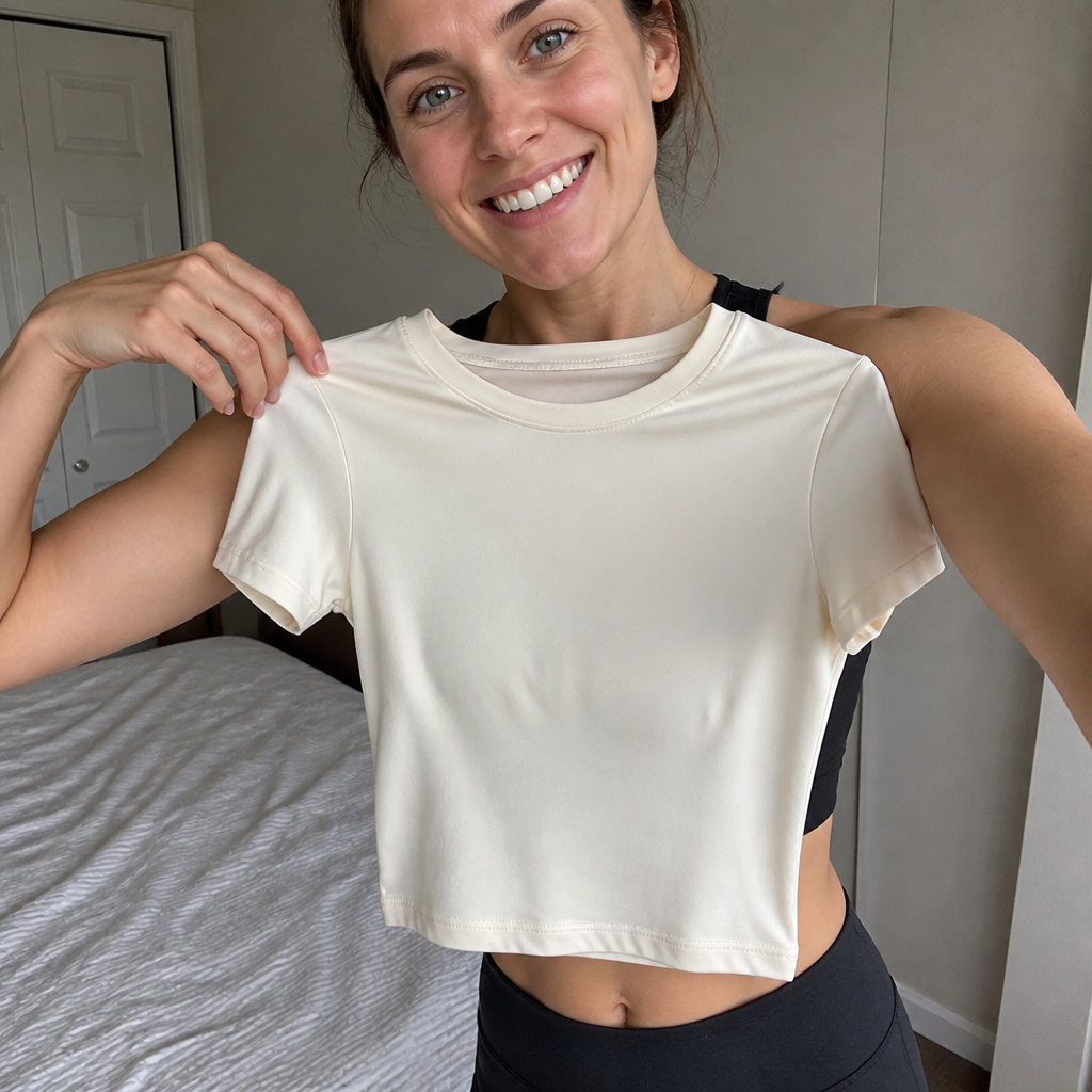 womens-quick-dry-fitness-t-shirt customer review photo 2