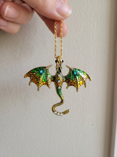 retro-dragon-pendant-necklace-everyday-essential customer review photo 2