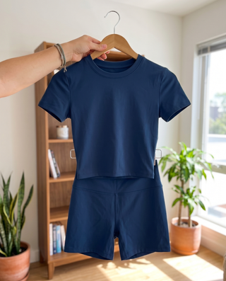 brushed-slim-yoga-set-quick-dry customer review photo 2