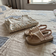 girls-pearl-sandals-summer-casual-beach-shoes customer review photo 2