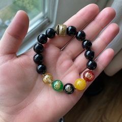 five-way-god-of-wealth-obsidian-bracelet customer review photo 3