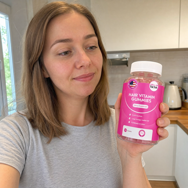 hair-growth-vitamin-gummies-hair-supplement customer review photo 2