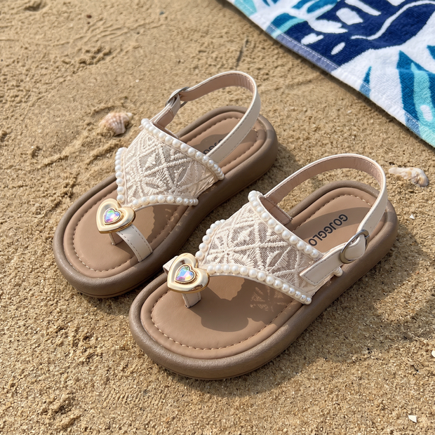 girls-pearl-sandals-summer-casual-beach-shoes customer review photo 3