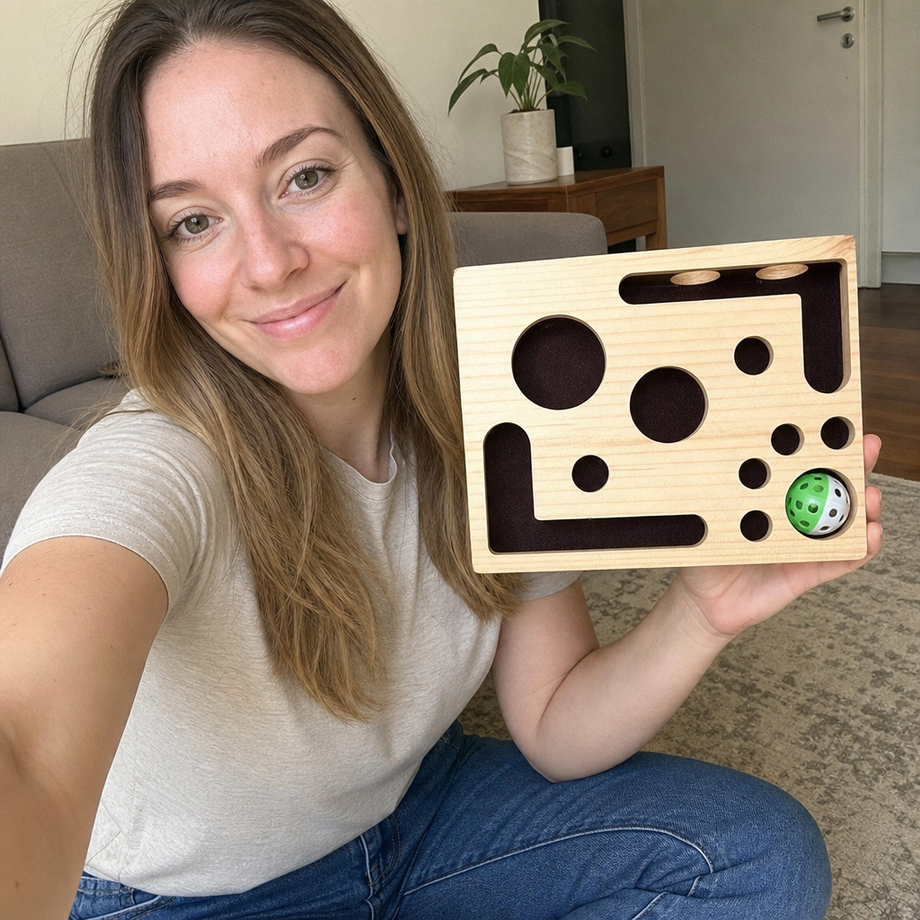 maze-toy-cat customer review photo 3