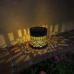 solar-garden-projection-light-floral-pattern-iron-outdoor-lamp-ip65-waterproof customer review photo 3