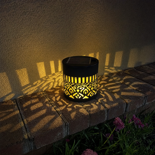 solar-garden-projection-light-floral-pattern-iron-outdoor-lamp-ip65-waterproof customer review photo 3