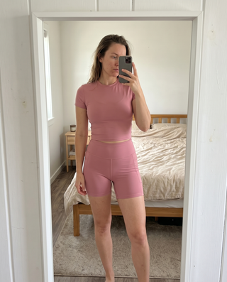 brushed-slim-yoga-set-quick-dry customer review photo 3