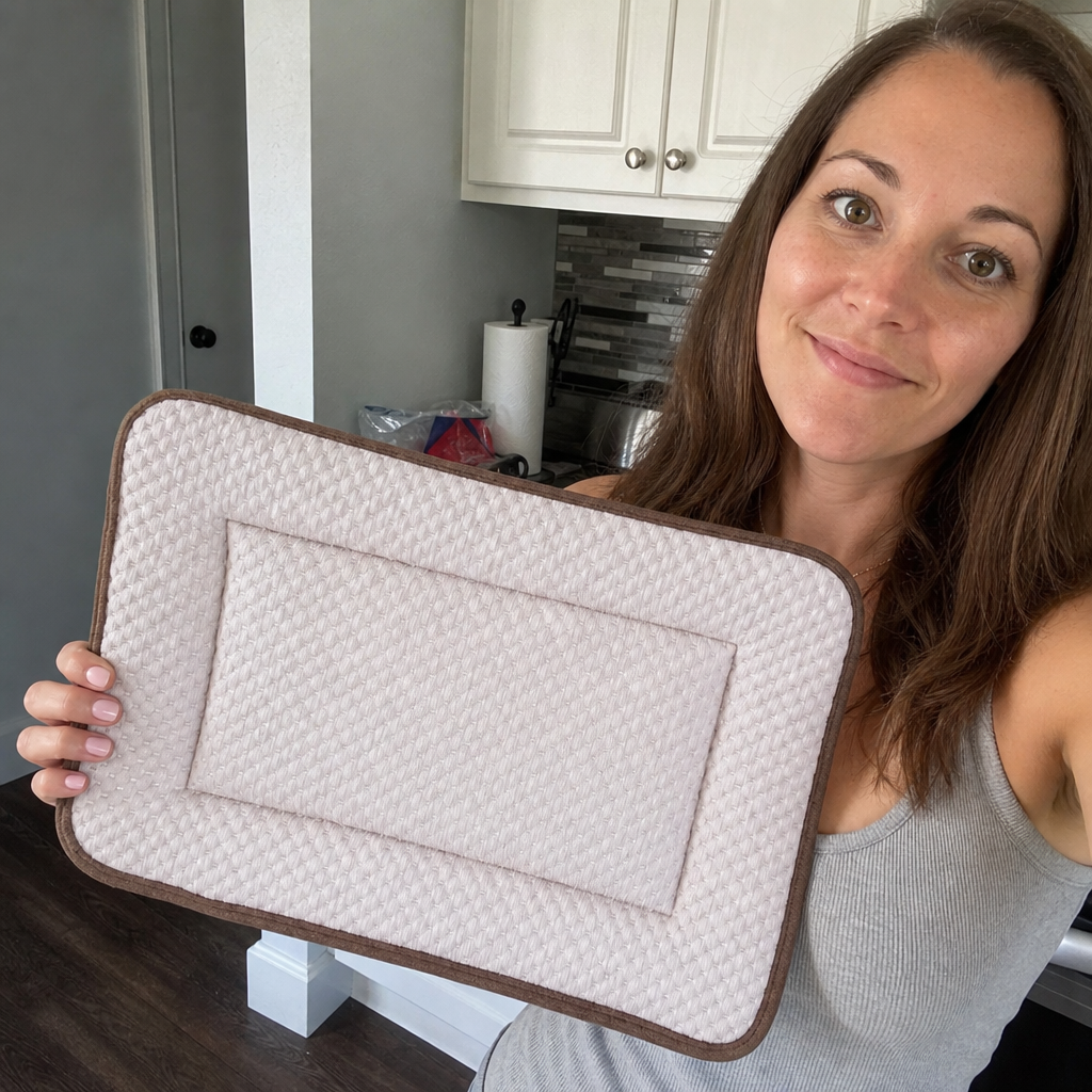 pet-cooling-mat customer review photo 3